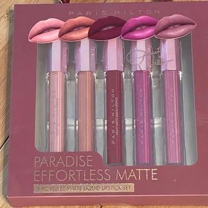 ParisH Paradise Effortless 5pc Lipstick Matte